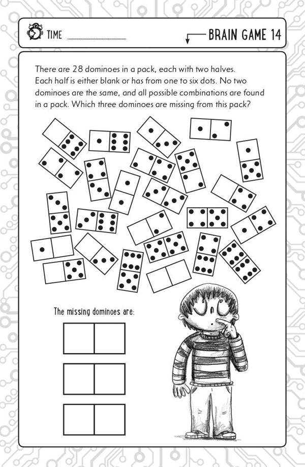 10-Minute Brain Games for Clever Kids by Dr Gareth Moore: With 90 Puzzles to Exercise Your Mind