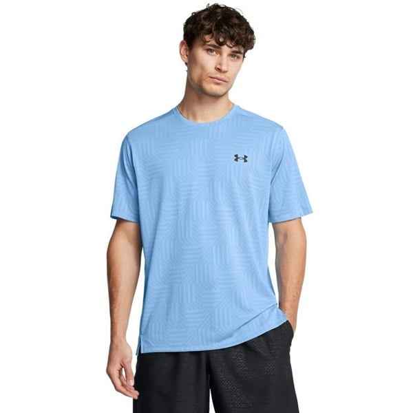 Under Armour Mens Tech Geotessa Vent T-Shirt - Blue