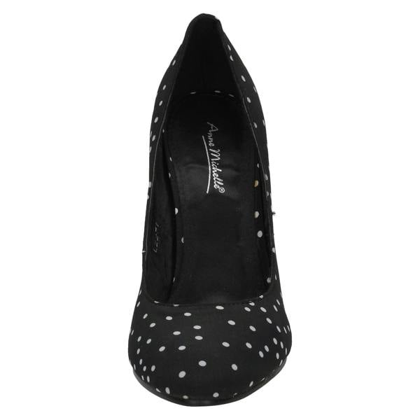 Anne Michelle Ladies Anne Michelle Polka Dot Court Shoes
