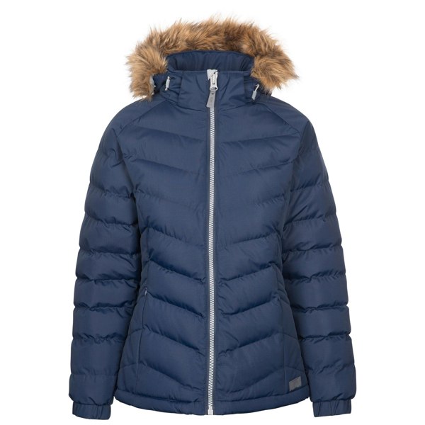 Trespass Women's Nadina Waterproof Padded Jacket - Navy