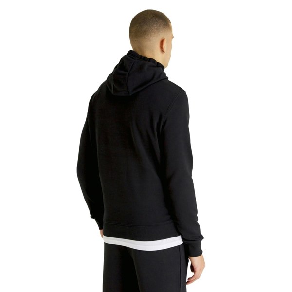 Lyle & Scott Branded Pull-over Hoodie - Jet Black