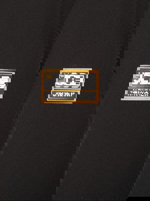 JCB Mens Softshell Zip Up Work Warm Hooded Jacket Coat