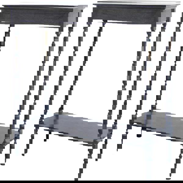 Hill Interiors Contour Collection Console Table - Black - 