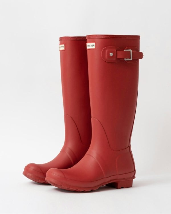 Hunter Original Tall Womens Wellies - Military Red
