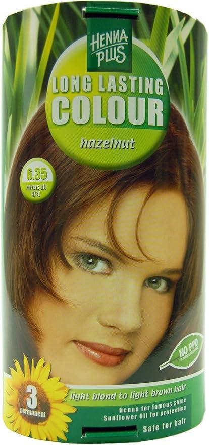 HENNAPLUS Long Lasting Colour Hazelnut 6.35