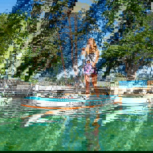 Aqua Marina Cascade Hybrid Inflatable Stand Up Paddleboard to Kayak Package