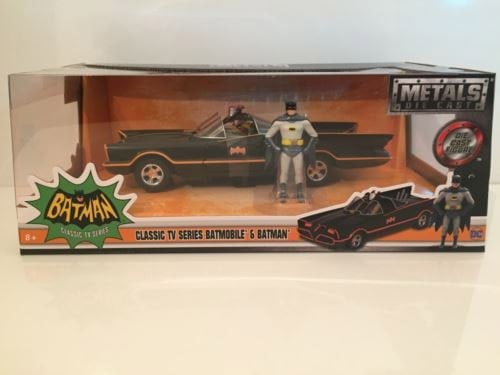 batman batmobile 1966 classic tv series with batman and robin jada