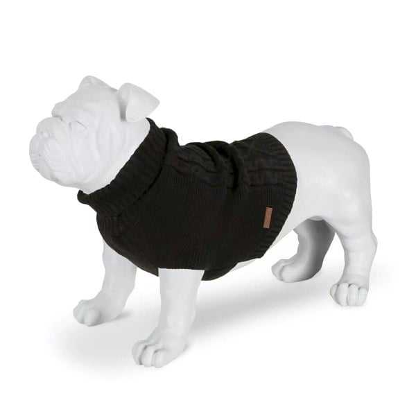 Regatta Knitted Dog Jumper - Black