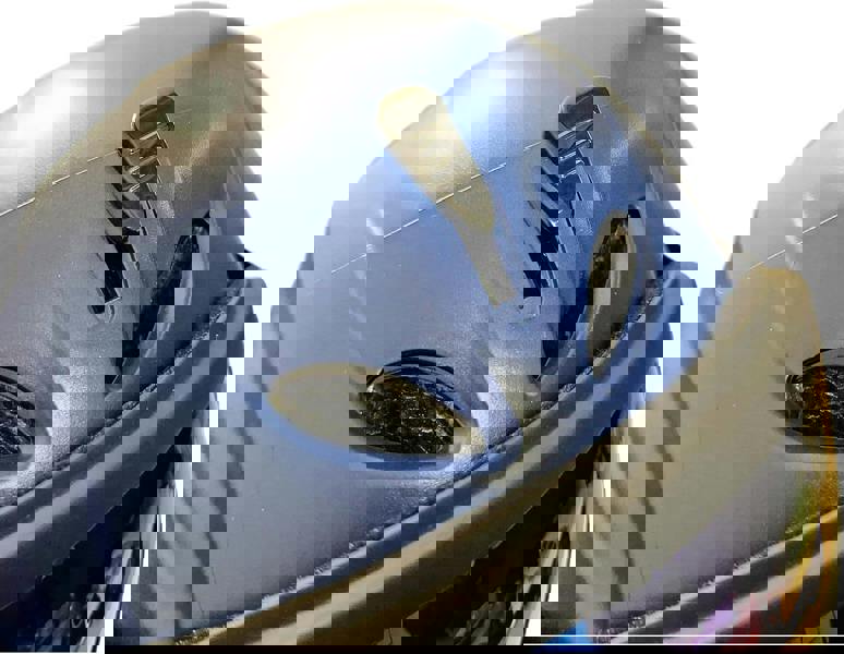 Awe ABS Junior/Adult Ski/Snowboard Helmet Matt Blue 55-58cm - Goggle Compatible