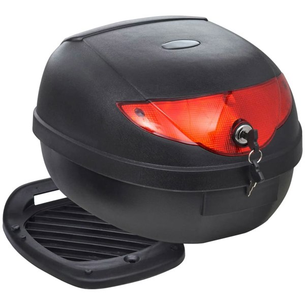 Berkfield Motorbike Top Case 36 L for Single Helmet