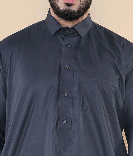 Infinity Leather Mens Thobe Jubba Saudi Ramadan Eid Islamic Kaftan Kaudara Arabic Jubbah