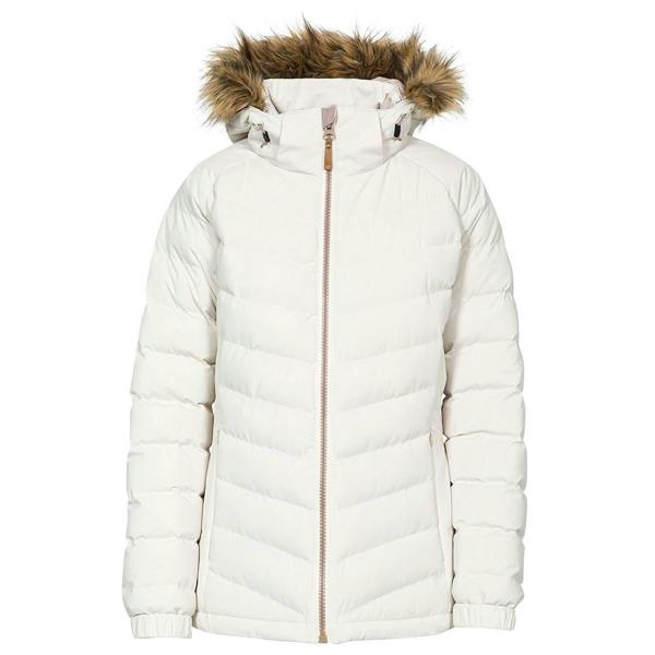 Trespass Womens/Ladies Nadina Waterproof Padded Jacket - Vanilla - 