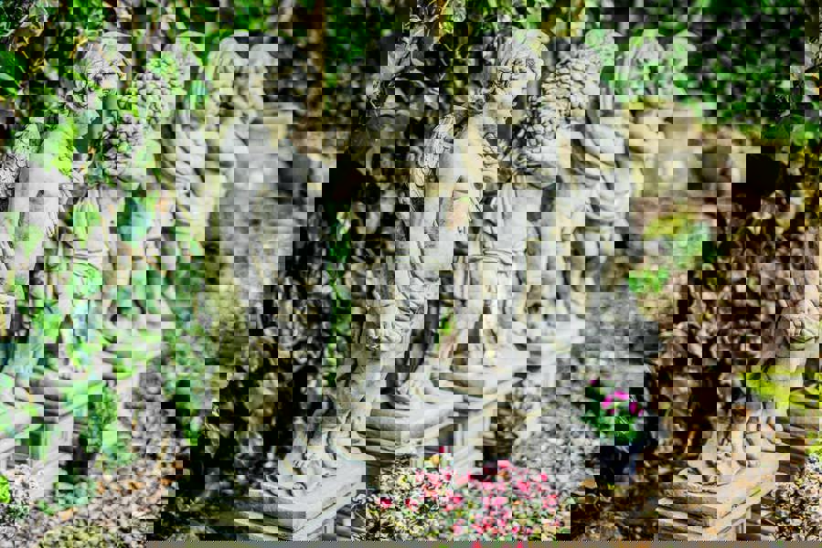 Large Cherubs Statue Four Seasons with Square Plinths