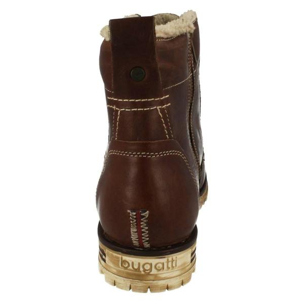 Bugatti Mens Bugatti Worn Look Ankle Boots Fox F69438