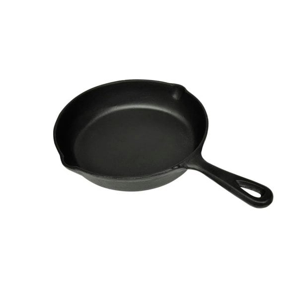 Berkfield Set of 3 BBQ Steak Pans Cast Iron