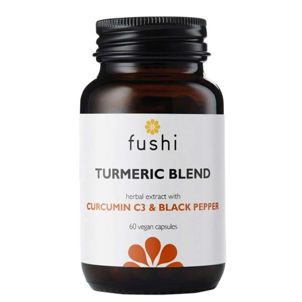 Fushi Herbal & Vitamin Blends Turmeric C3 & Bioperine Extract x 60 Capsules