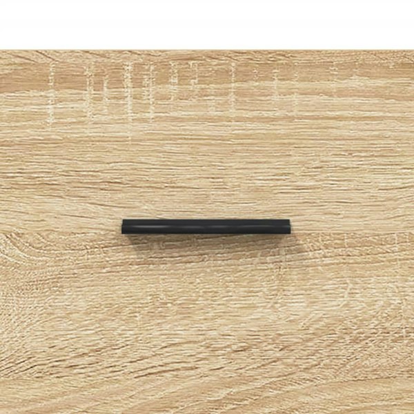 Berkfield Sideboard Sonoma Oak 69.5x34x90 cm Engineered Wood