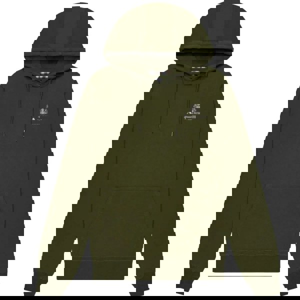 Aquascutum Active Big Logo Green Hoodie