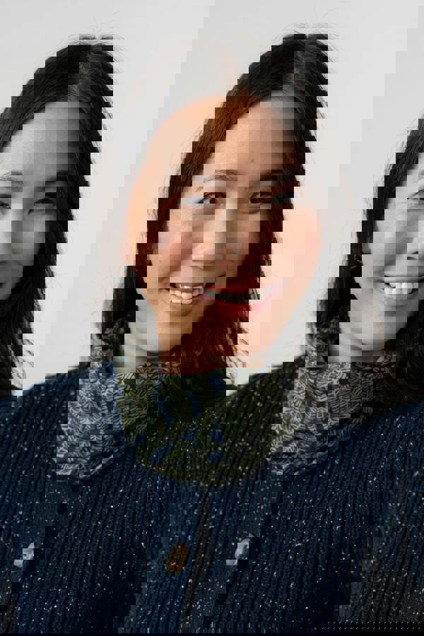 Lily & Me Multiband Fern Print Navy