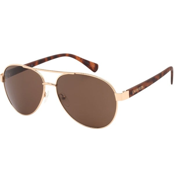 Calvin Klein Sunglasses Ck19316S 717 Gold Sunglasses