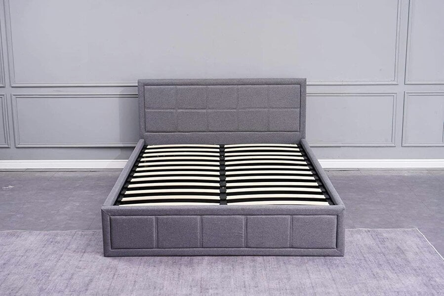 Kosy Koala Ottoman Storage Bed grey 3ft single fabric wooden bedroom