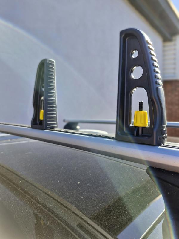 Load Stops for Thule WingBar Evo Roof Rack Bars T Track - Pair