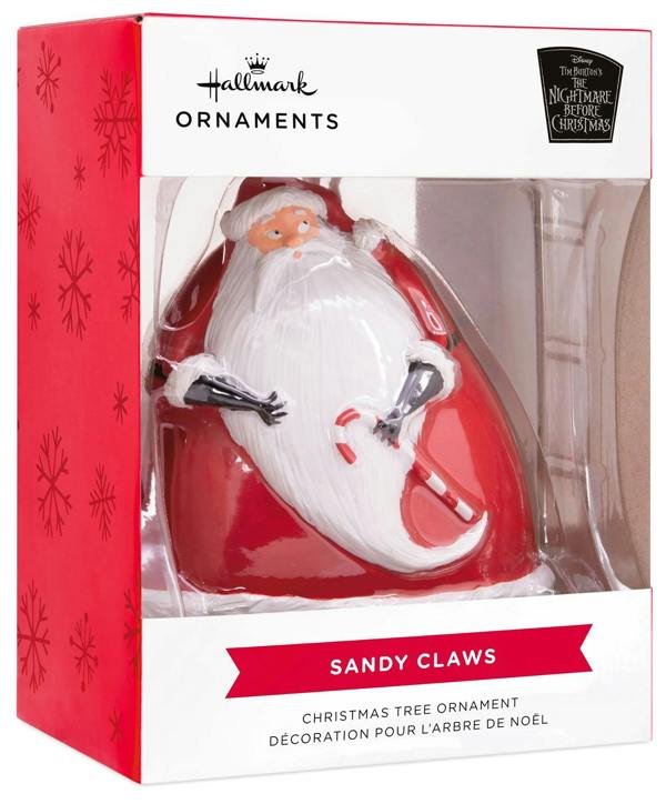 Hallmark The Nightmare Before Christmas -  Sandy Claws Christmas Tree Ornament