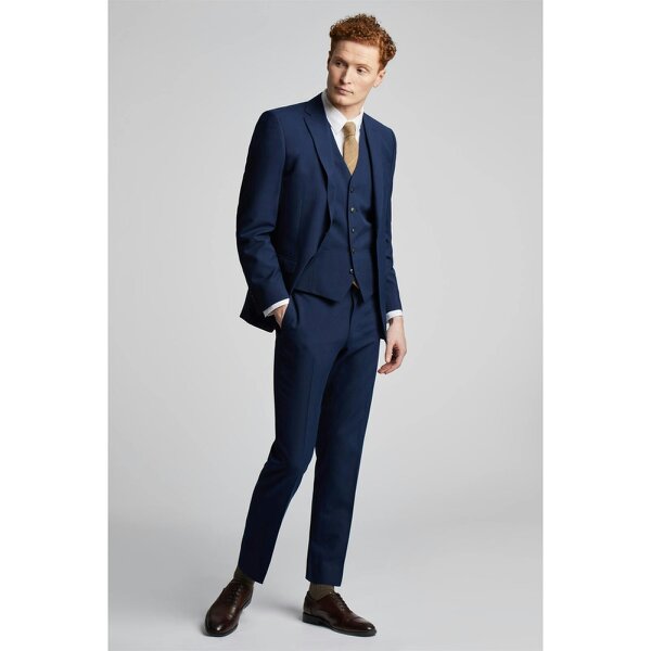 Limehaus Regular Fit Blue Jacket