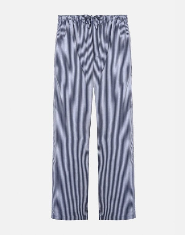 British Boxers Men's Crisp Cotton Pyjama Trousers – Winchester Stripe