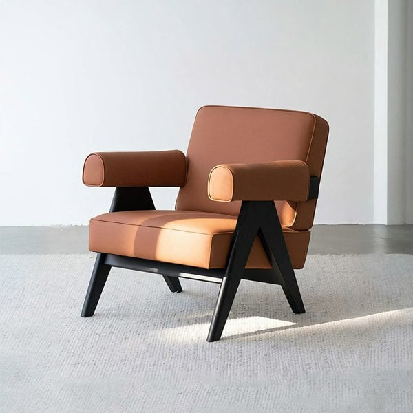 Bertran Armchair, Brown-Rit Concept-Rit Concept