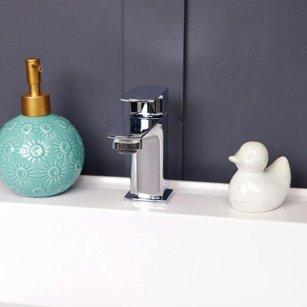 Flode Tarrekaise Mono Mini Basin Mixer Tap- Polished Chrome Finish