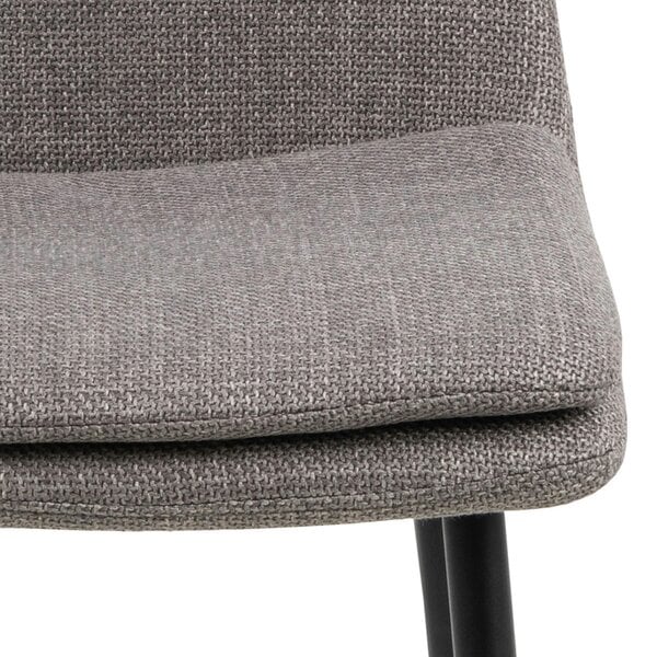 Wyld Haus Set of 4 Mosslight Grey Upholstered Dining Chairs