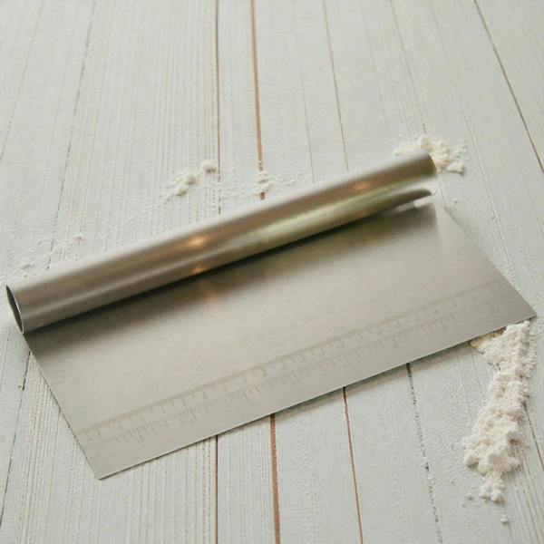 Sourdough By The Sea Stainless Steel Dough Scraper Cutter XL 22cm