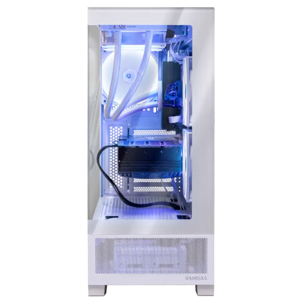 Wired2Fire Ryzen 7 RTX 5070 White Gaming PC