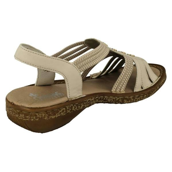 Rieker Ladies Rieker Casual Strappy Slip On Sandals 62855