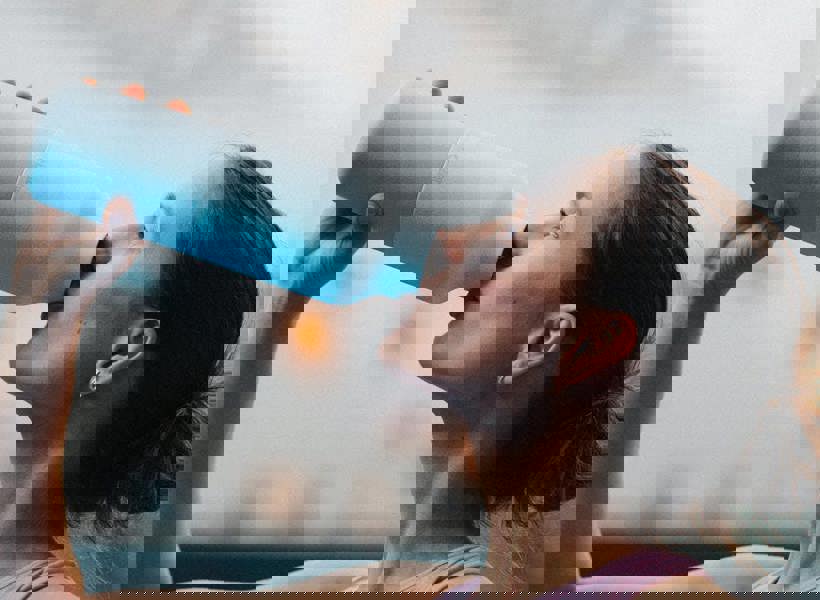 Klean Kanteen 592ml Rise Insulated Classic Water Bottle with Arch Loop Cap