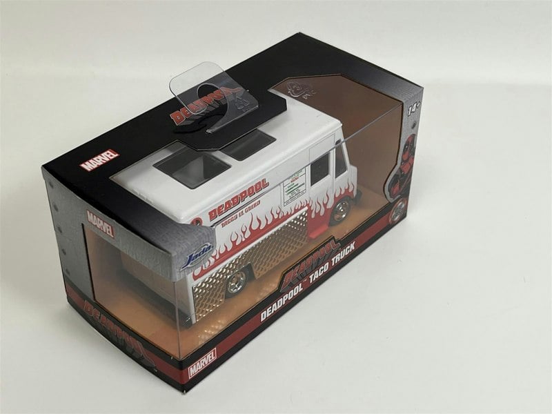 Jada Deadpool Taco Truck White Red 1:32 Scale Jada 99800