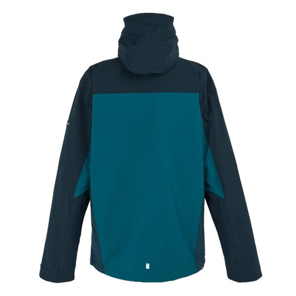 Regatta Men's Birchdale Waterproof Hooded Jacket - Moroccan Blue/Navy/Moonlight Denim