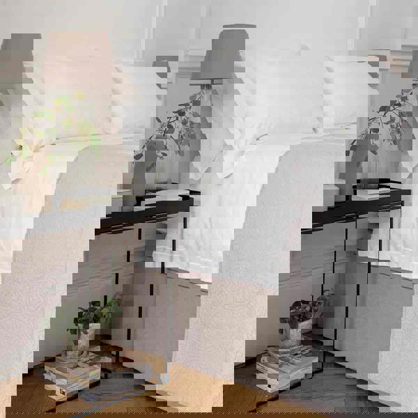 Soak&Sleep White 200 Thread Count Egyptian Cotton Duvet Cover