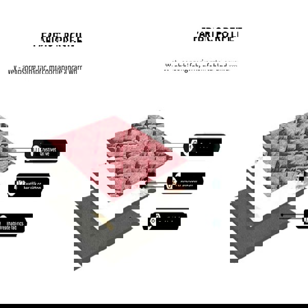 Anyhouz Anycozy Mattress Cover Navy Blue Queen Size Crystal Velvet Thicken Quilted Warm Soft Plush Bed Sheet