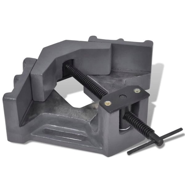 Berkfield Manually Operated Drill Press Corner Vice 115 mm