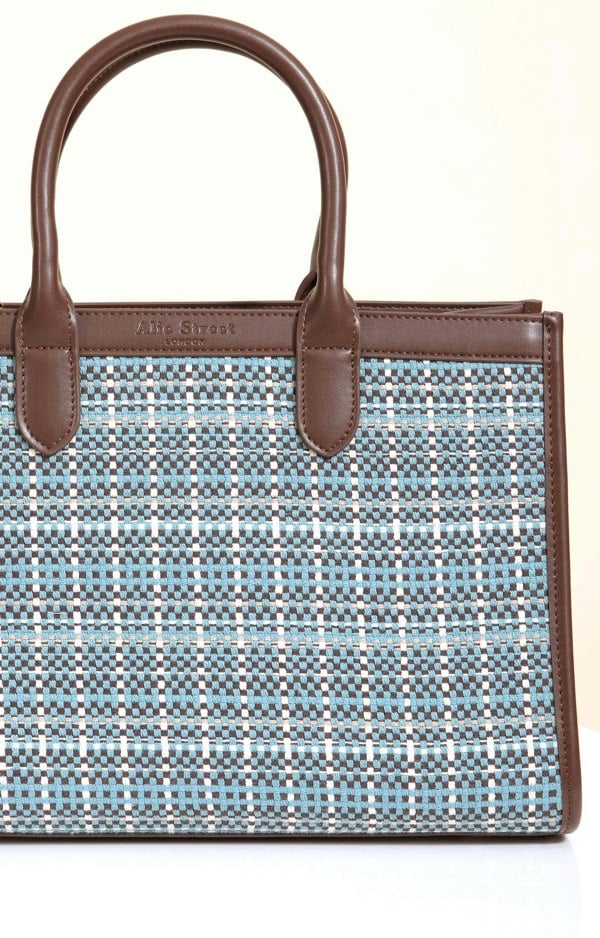 Alie Street London Ashbourne Handbag (Caspian Blue)