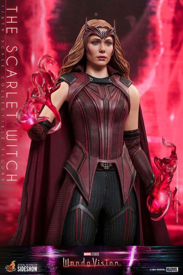 Hot Toys The Scarlet Witch WandaVision Action Figure 1:6 Scale Hot Toys 907935