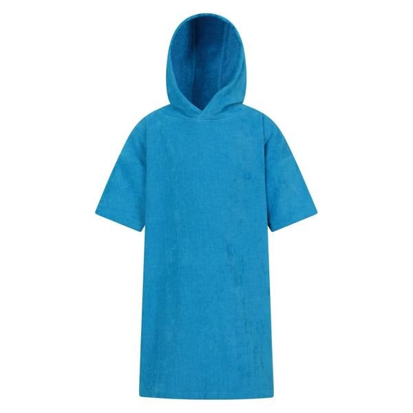 Mountain Warehouse Childrens/Kids Driftwood Hooded Towel - Blue - 