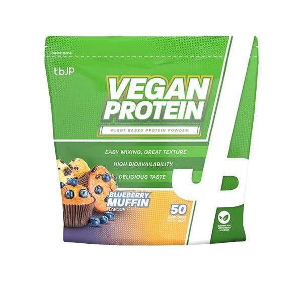 Trained by JP Vegan Protein, Blueberry Muffin - 2000g
