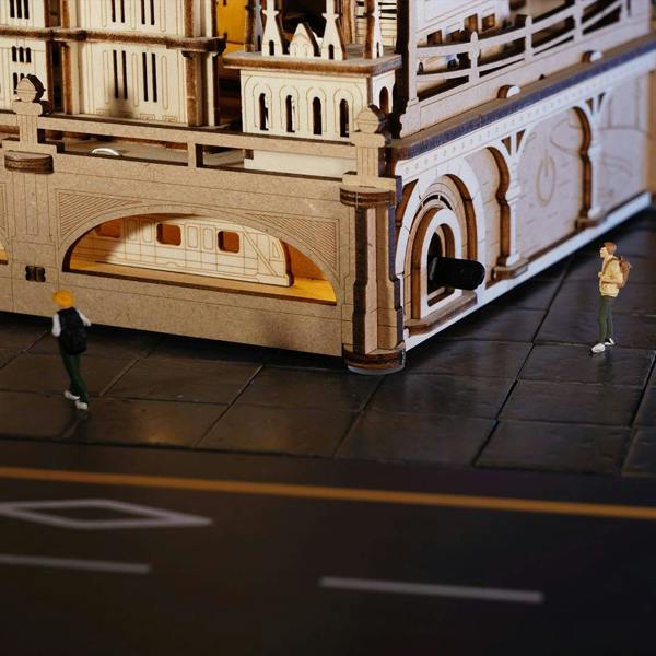 Dyzi 431 Piece Marble Travel London 3D Wooden Puzzle