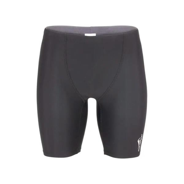 Black Aquafeel sporty swim jammer with sleek, quick-drying design
