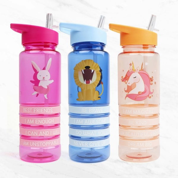 Myga Kids Positivity Band Water Bottles 650ml