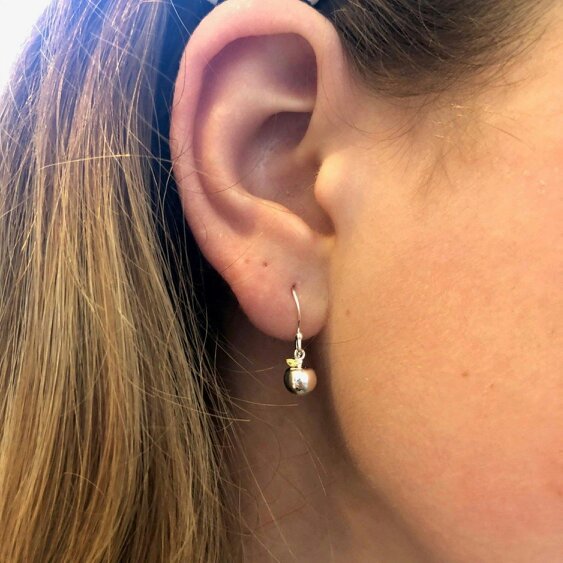 Reeves & Reeves Apple Earrings