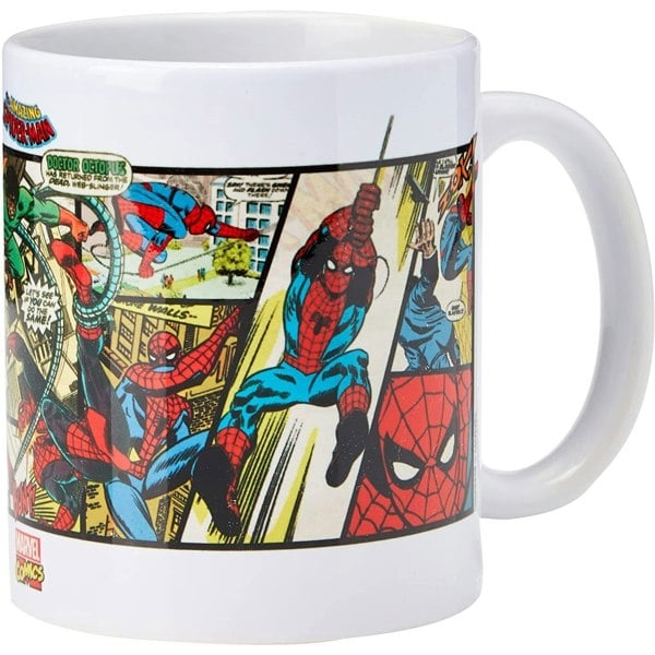 Marvel Panel Spider-Man Mug - Multicoloured